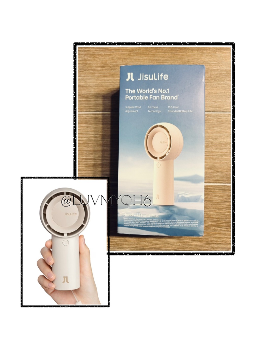 JisuLife Handheld Fan 5 Plus